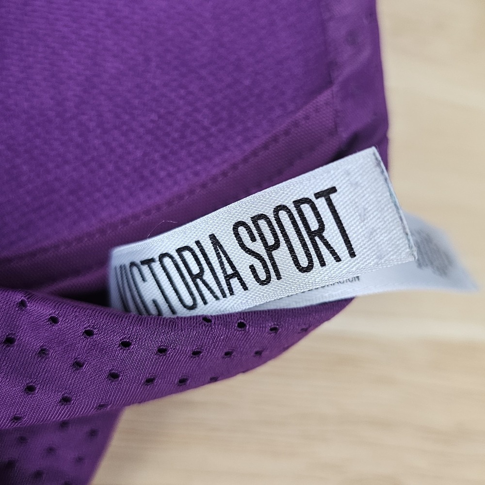 Victoria's Secret VSX Sports Bra Strappy Purple Pink Womens Size 36D Pullover - Picture 3 of 8